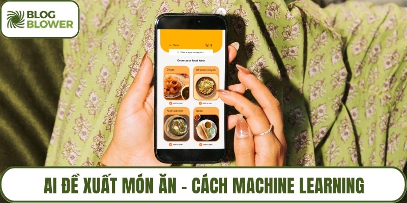 AI đề xuất món ăn