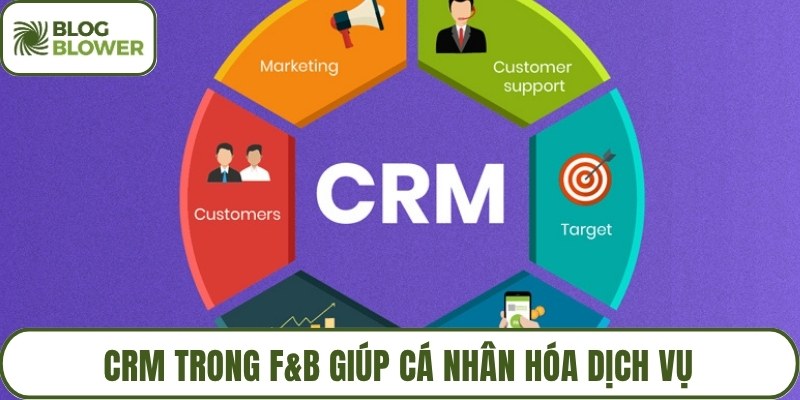 CRM trong F&B giúp cá nhân hóa dịch vụ