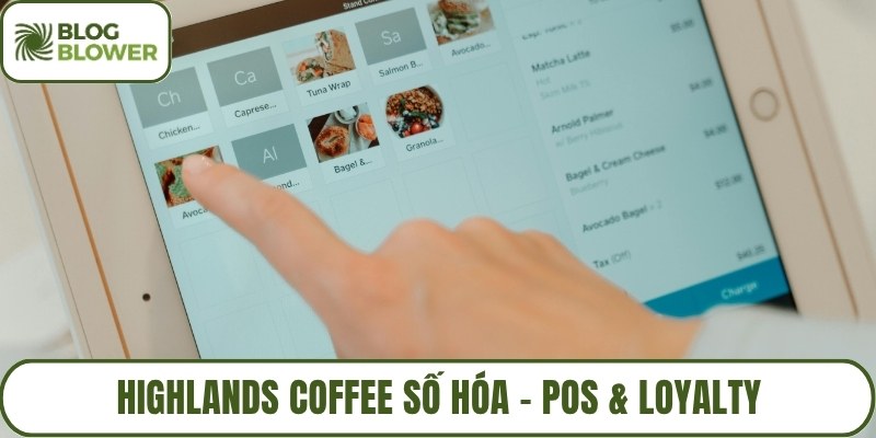 Highlands Coffee số hóa